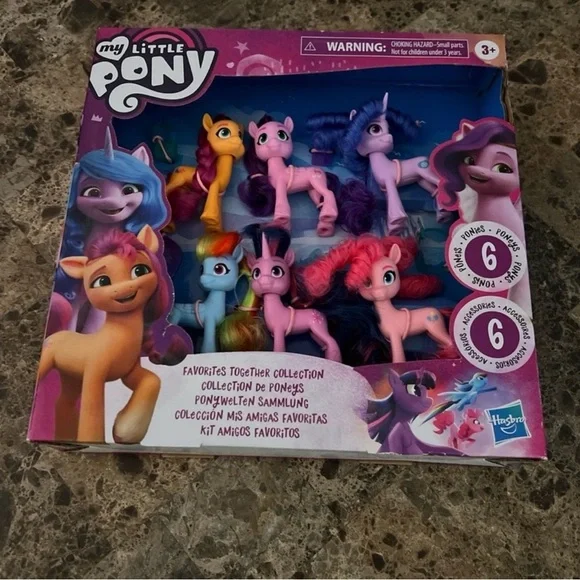 My Little Pony Favorites Collection - Pink, Purple, Blue - Picture 2 of 2
